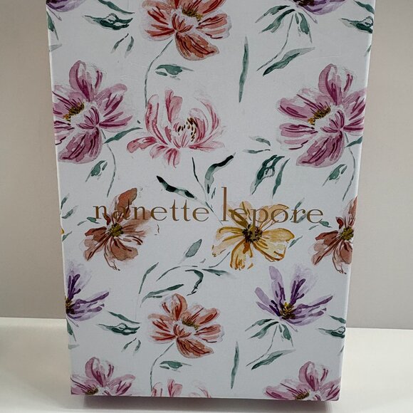 Nanette Lepore - 4 Piece Box Gift Set - Bag/ Wallet / Card Case /Key Chain- NWT - Picture 7 of 12